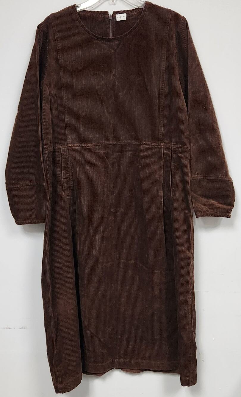New Poetry Womens Corduroy Brown Dress-Size 10 US